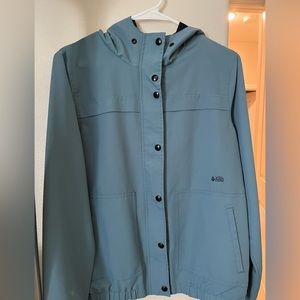 Volcom light blue jacket